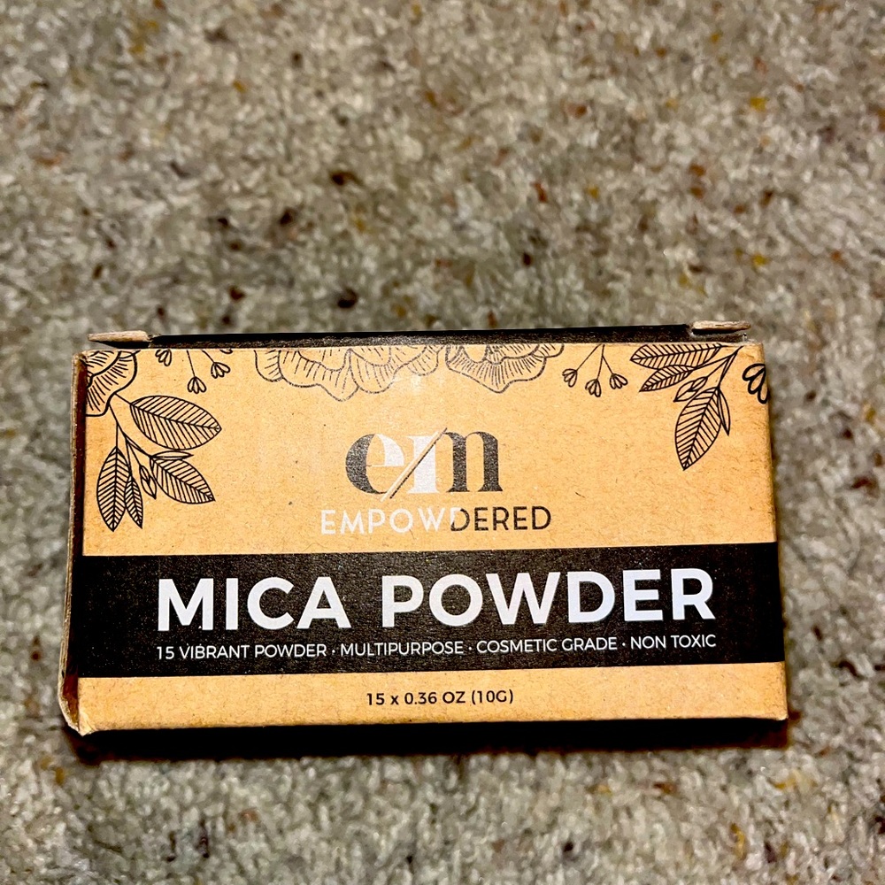 Mica Powder (15 colors) - 10 boxes per order!